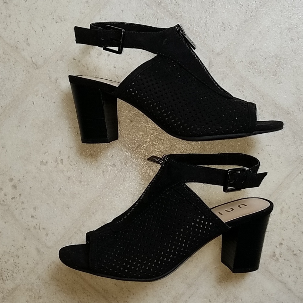 Unisa Peep Toe Heels